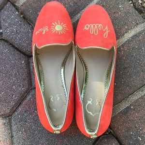 C. Wonder Suede Hello Sunshine Loafers 🌝